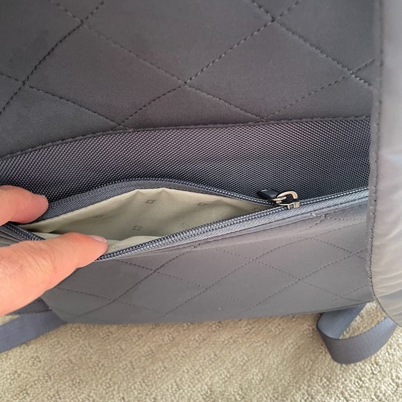 Samsonite Nuroad Convertible Hybrid Backpack Gun Metal Multi Pockets Travel - Picture 10 of 16